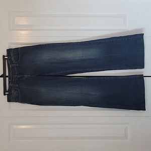 Boden Size 12 Womans Wide Leg Denim Jeans